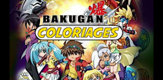 coloriage bakugan