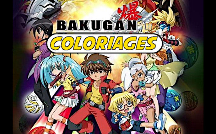 coloriage bakugan