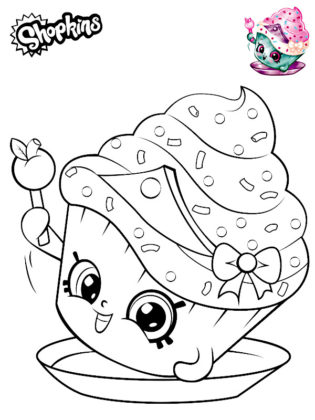 coloriage kawaii glace