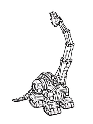 dinotrux coloriage