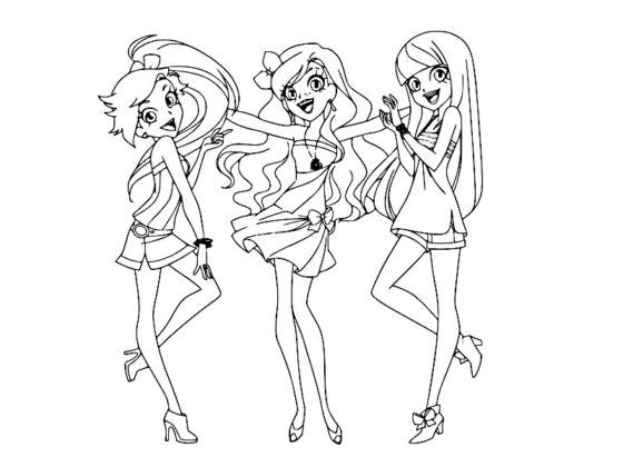 lolirock coloriage