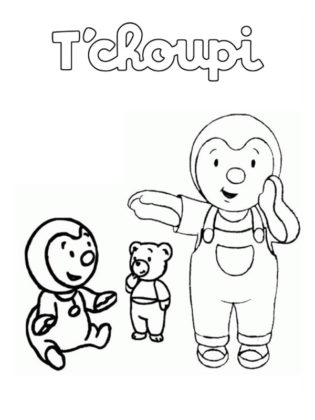 tchoupi coloriage