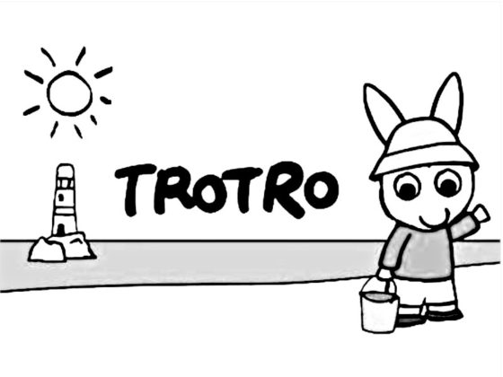 trotro coloriage