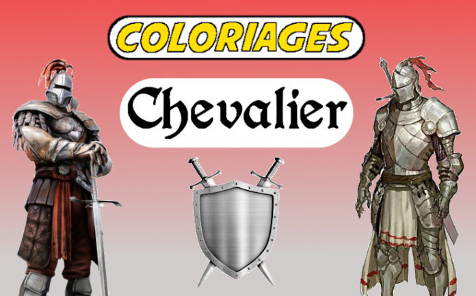 coloriage chevalier