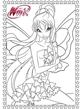 coloriage des winx