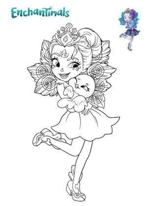 coloriage enchantimals