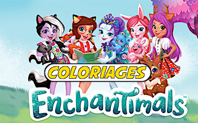 coloriage enchantimals