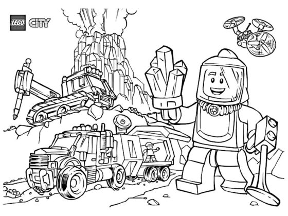 coloriage lego