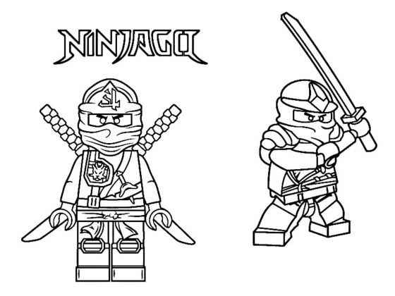 coloriage lego ninjago