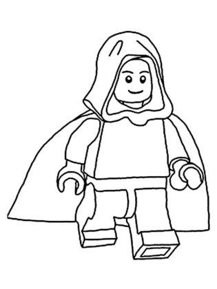 coloriage lego star wars