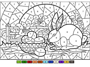 coloriage magique adulte