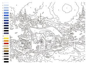 Coloriage Magique Adulte : 30 images à imprimer