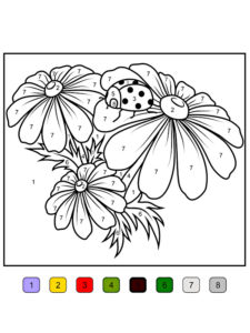 coloriage magique adulte à imprimer