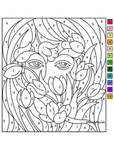 coloriage magique adulte anti stress