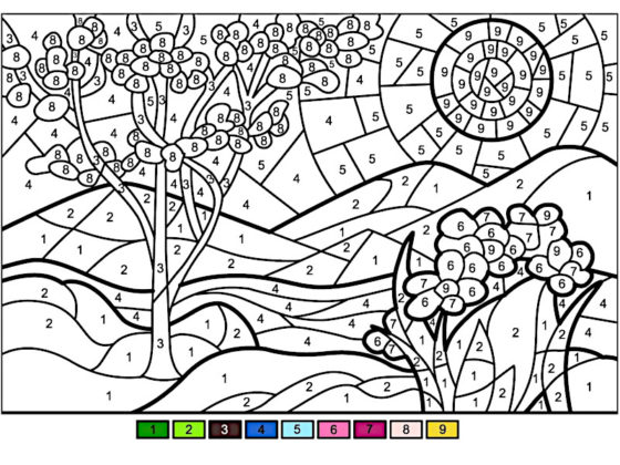 Coloriage Magique Adulte : 30 images à imprimer