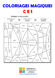 coloriage magique ce1
