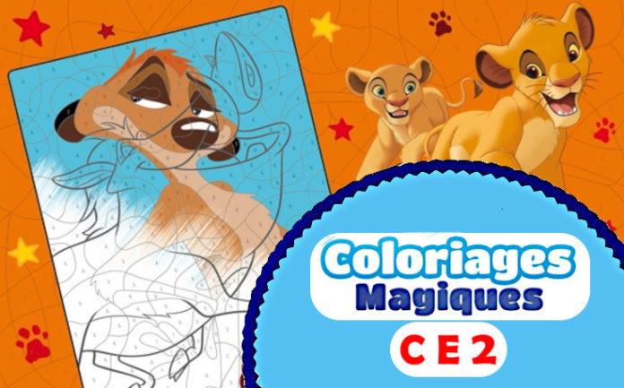 coloriage magique ce2