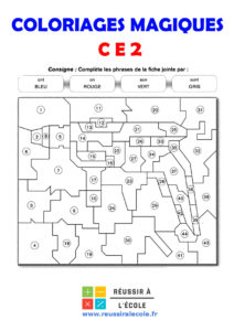 coloriage magique ce2