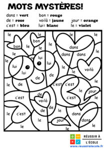 coloriage magique cp maths