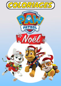 coloriage noel pat patrouille