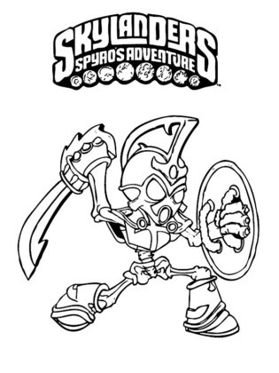 coloriage skylanders