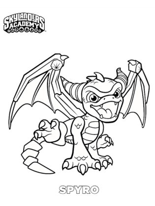 coloriage skylanders