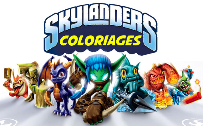 coloriage skylanders