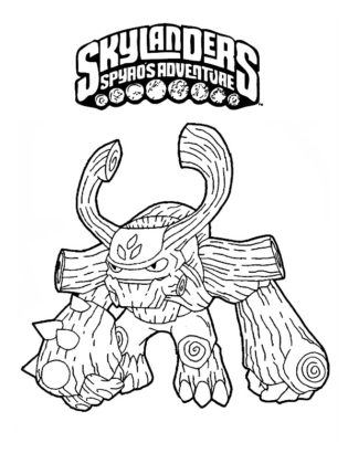 coloriage skylanders