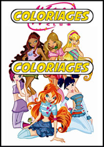coloriage winx pdf