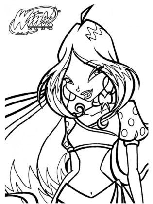 coloriage winx