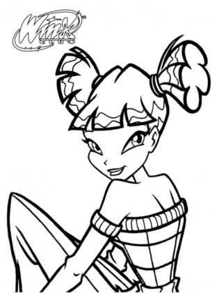 coloriage winx