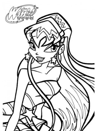 coloriage winx