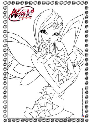 coloriage winx