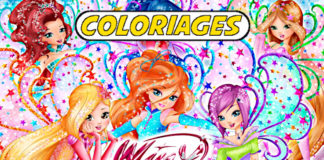 coloriage winx
