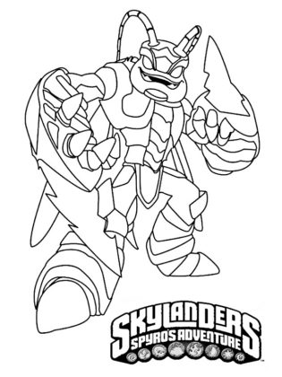 skylanders coloriage