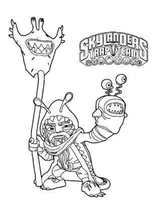 skylanders coloriage