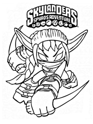 skylanders coloriage