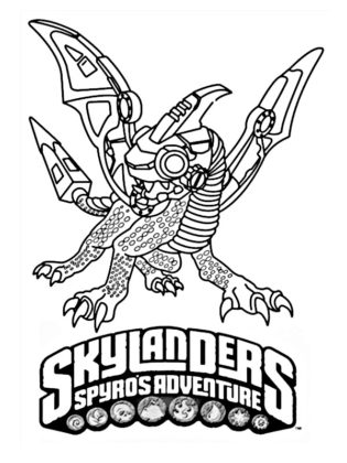 skylanders coloriage