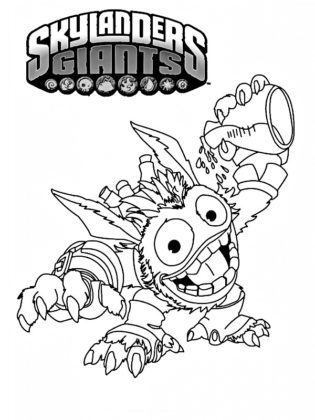 skylanders coloriage