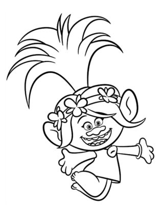 troll coloriage