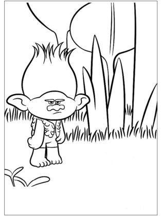 troll coloriage