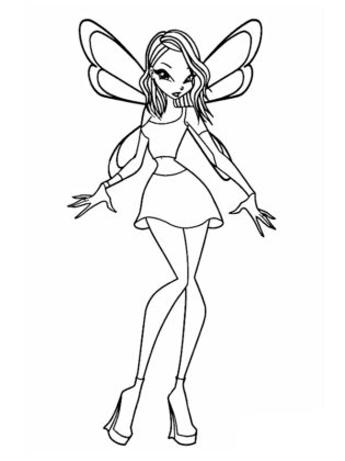 winx coloriage