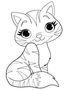 coloriage de chat