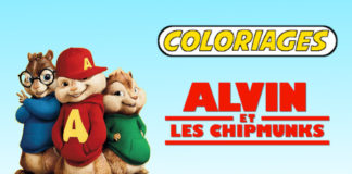coloriage alvin et les chipmunks
