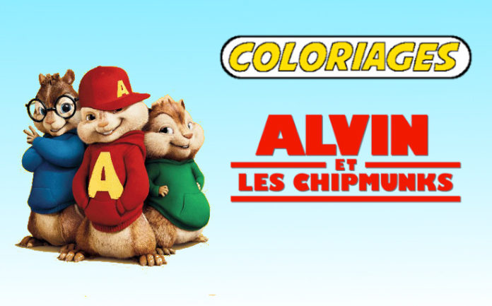 coloriage alvin et les chipmunks