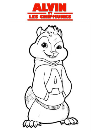 coloriage alvin et les chipmunks (6)