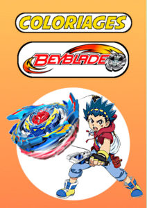 coloriage beyblade pdf