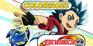 coloriage beyblade