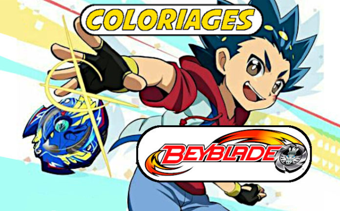 coloriage beyblade