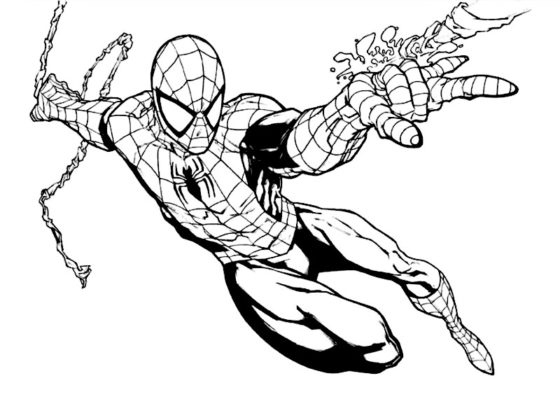 coloriage marvel à imprimer